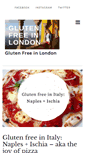 Mobile Screenshot of glutenfreeinlondon.com